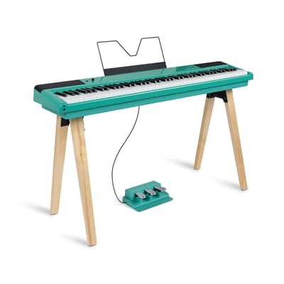 ALESIS RECITAL HOME 88-Key Contemporary Home Digital Piano with Wooden Stand image 2