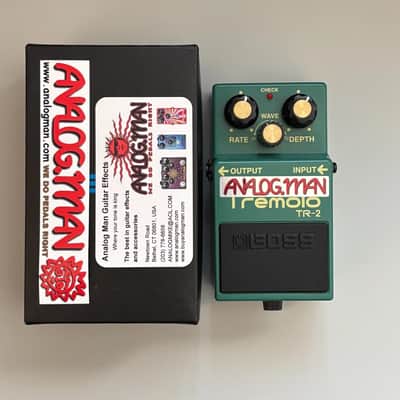 Boss TR-2 Tremolo Pedal - Analogman Super Mod image 1