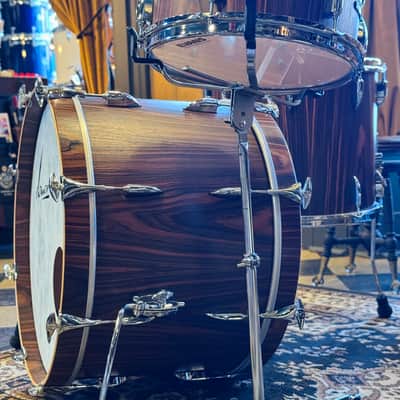 USED/EXCELLENT Sonor Vintage Series 3-piece Drum Set in Rosewood Semi Gloss - 14x22, 8x13, 14x16 with Virgin Bass Drum image 10
