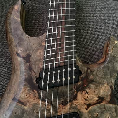 Kiesel Carvin Aries AM7 Multiscale New! 2016 Buckeye Burl image 7