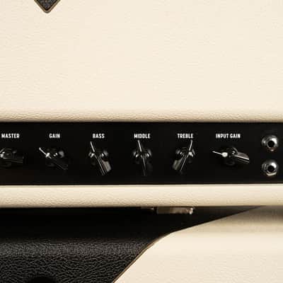 Divided by 13 BW1969 Butch Walker Signature Head and Matching 2x12 Cab - White/Black w/Pinstripe Grill image 5