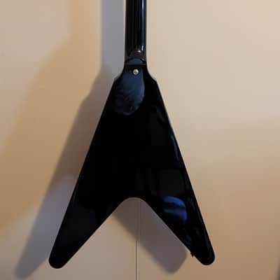2012 Gibson Flying V '67 Reissue Ebony USA w/ Seymour Duncan Bridge Pickup image 2
