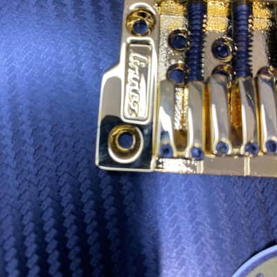 Ibanez Gibraltar Standard II Hardtail / Fixed Guitar Bridge RG/S - 8 String Gold Finish image 6