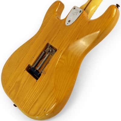 1975 Fender Stratocaster - Natural w/Original Floyd Rose Locking Tremelo. image 17