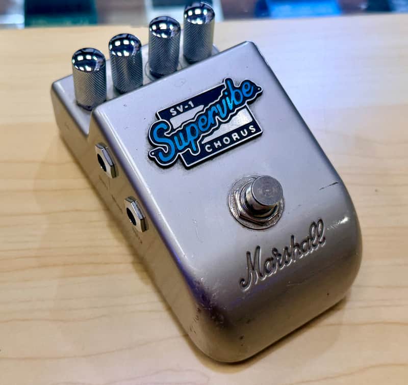 Marshall SV-1 Supervibe Chorus Vibrato Pedal | Reverb