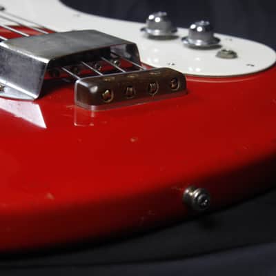 Vintage 1966 MOSRITE VENTURES BASS All Original 30.5 Inch Scale w/ Original Case image 10