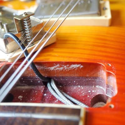 1980s Burny by Fernandez Super Grade Les Paul Standard Vintage Guitar Flame Top Japan image 19
