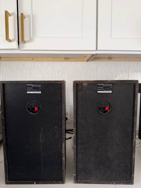 Aiwa SX-N858 3-Way Bass Reflex Speakers - UNIT ONLY- No Cables