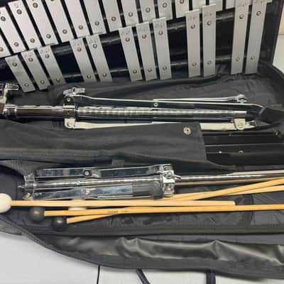 Kaman CB700 Xylophone Percussion 30 Key Glockenspiel Case Drum Pad Complete Set image 4