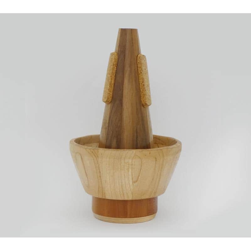 Warburton USED ​​Warburton / WOODY2 (Walnut) Cup Wooden Trumpet Mute image 1