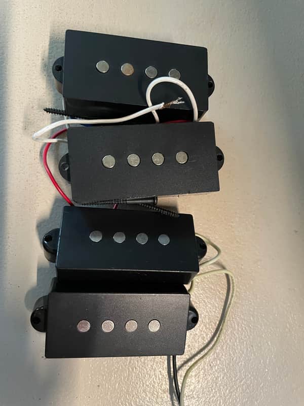 2 sets of P style Bass Pickups image 1