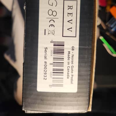REVV G8 Noise Gate 2026 - **MINT**- Black Sparkle image 4