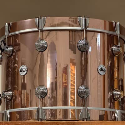 2025 DW Collector's Rose Copper 14x22 Cherry HVLT Bass Drum image 4