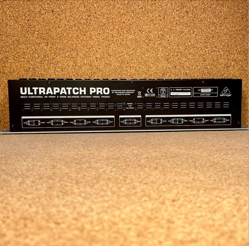 Behringer Ultrapatch Pro PX3000 48-Point TRS Patchbay 2004 – Warranty image 1