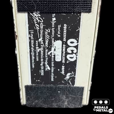 Fulltone OCD V1 Series 1 2005 Version 1.1 Serial #3746 with White Knobs - White X9690 image 5