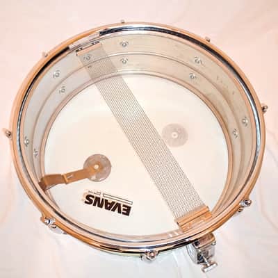 UNMARKED UNIQUE STENCIL COS SNARE DRUM 14" 60's/70's - 8 LUGS - FREE SHIP TO CUSA! image 10