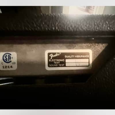 Fender '65 Twin Reverb Reissue 85-Watt 2x12" Guitar Combo 1991 - Present - Black image 3