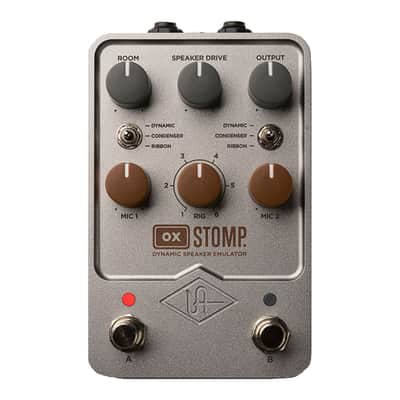 Universal Audio Ox Stomp Dynamic Speaker Emulator Effects Pedal image 1