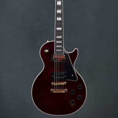 Epiphone Jerry Cantrell "Wino" Les Paul Custom - Dark Wine Red image 3
