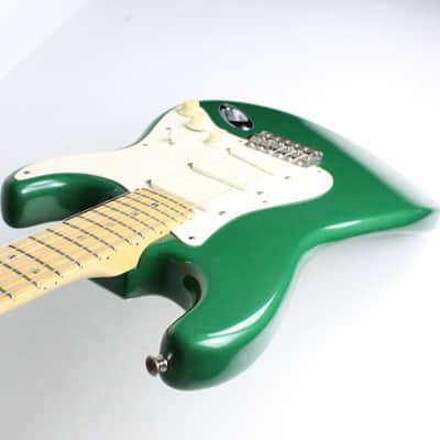 2000 Fender Stratocaster Eric Clapton Signature 7-Up Green Birdseye Neck CLEAN 100% Original w/Lace Sensor Pickups in OHSC image 12