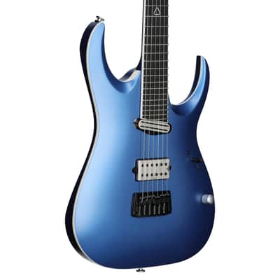 Ibanez JBM9999 Jake Bowen Electric Guitar (with Case), Azure Metal Matte