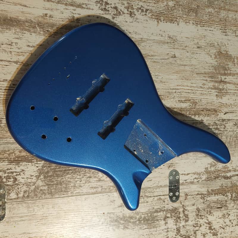 Rogue LX205B-MBL Series III 5-String Bass Body Project Husk image 1