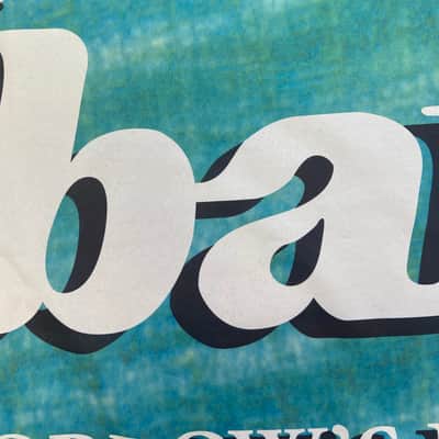 Ibanez Guitars 80’s-90’s - Dealer Banner Sign Vintage Cloth image 8