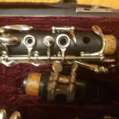 Crazy Cheap Buffet Crampon R13 Silver Bb Clarinet--New Valentino Upper, Black Leather Lower! image 5