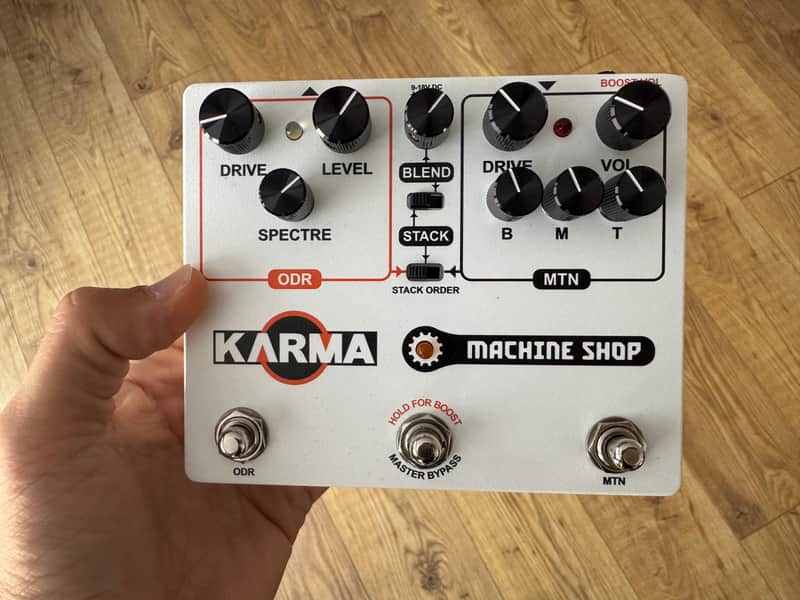 Karma Machine Shop Dual Overdrive White image 1