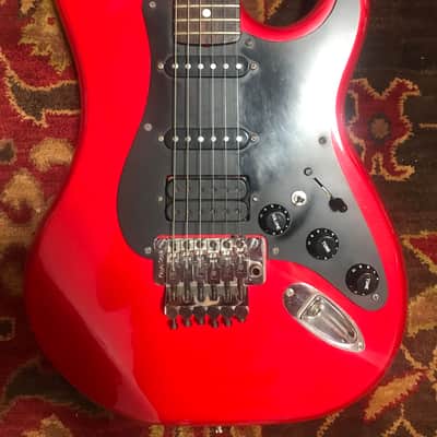 American Kramer Pacer Deluxe 1984 Red, Floyd Rose. C Plate. Great condition! image 2
