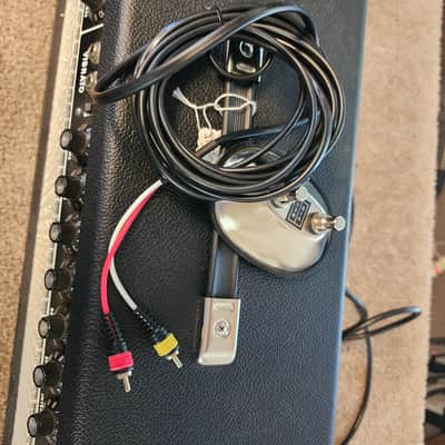 Vintage 1970s Fender Twin Reverb Amp Head w/ Footswitch and Used PRS HDRX 2x12" Speaker Cabinet image 18