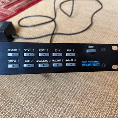 Alesis QuadraVerb 20k Bandwidth Simultaneous Digital Effects Processor 1990s - Black image 2