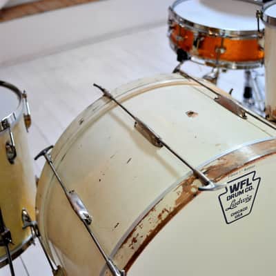 Ludwig WFL 1930-40 ex Sound City Studio LA the kit from Bun E Carlos - Cheap Trick band image 12