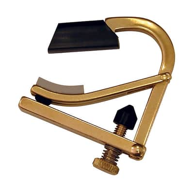 Shubb Capos C7B Original Brass Partial 3 Inside String Capo image 1