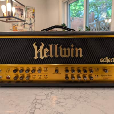 Schecter Guitar Research SYN100-HE Hellwin Stage 100W Tube Guitar Amp Head image 1