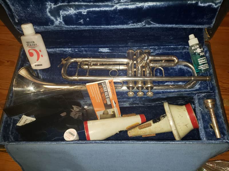 Vintage Bach Stradivarius 180S37 Silver Trumpet--Chem Cleaned, Serviced, Nice! image 1
