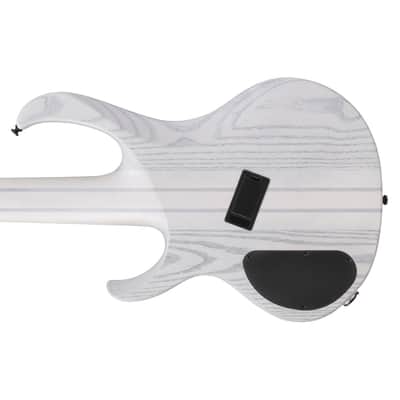 Ibanez Bass Workshop BTB865MS 5-string Bass w/ Hardshell Case - Transparent White Flat image 5