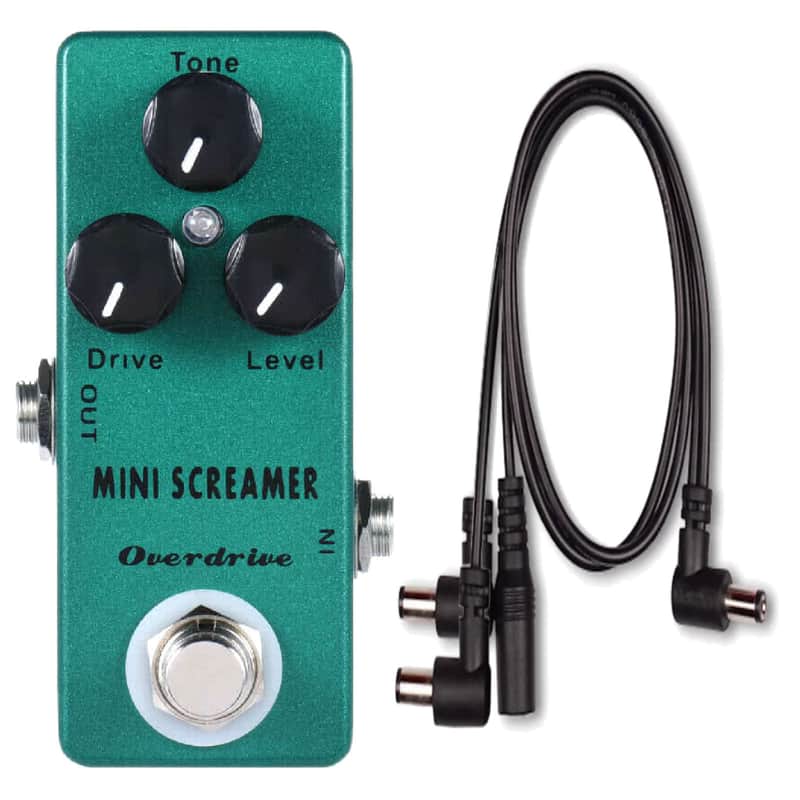 Mosky Audio Mini Screamer + PDC3 Guitar Effect Pedal Tube Overdrive Pedal image 1