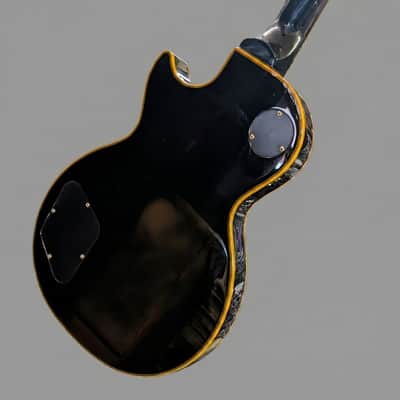 Epiphone Les Paul Custom 2008 - Yellow Ebony - Limited Edition image 3