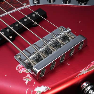 Dhatarattha DEB5 Jazz Bass 5 string - PAISLEY RELIC(Factory Mint Promotional Unit) image 6