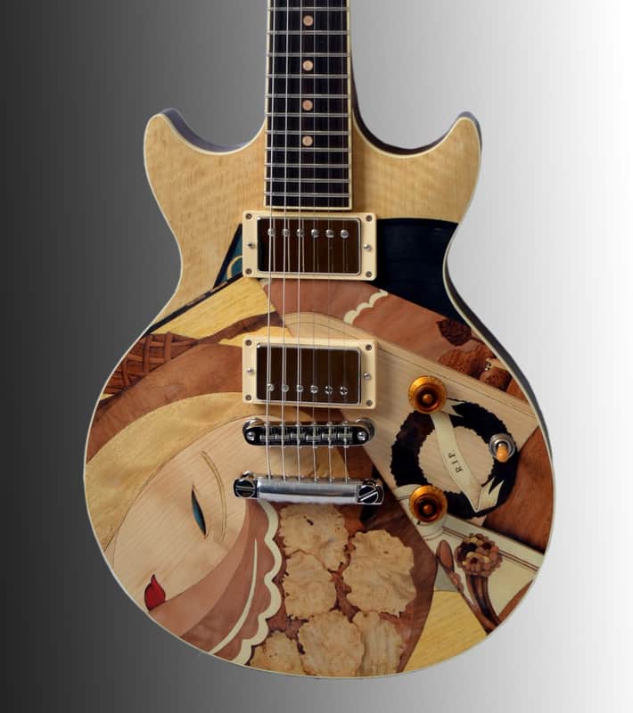 James Macdonald Clapton Tribute 2015 Marquetry Art image 1