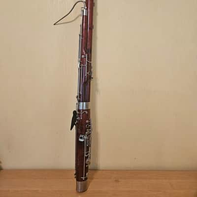 Amati Bassoon Wood Czechoslovakia With Case Vintage image 6