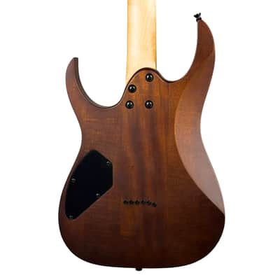 Ibanez Gio GRG121DX Walnut Flat Electric Guitar (Used) image 4