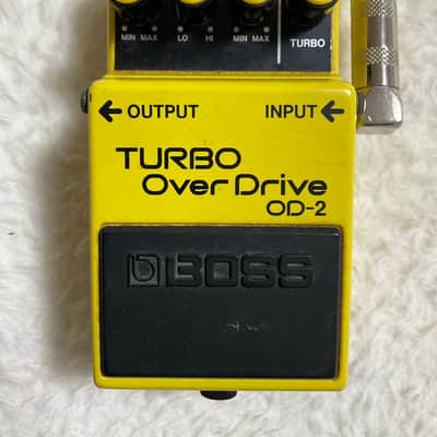 Boss Turbo Over Drive OD-2 Made in Japan Black Screw image 2