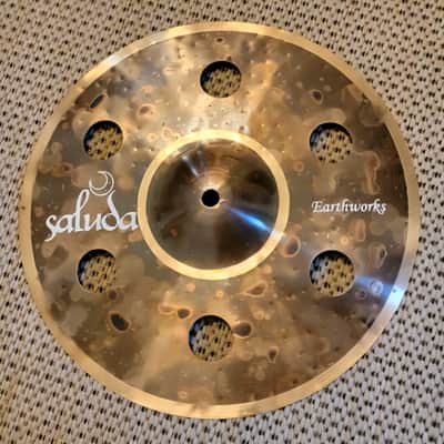 Saluda Earthworms 12" O-Zone Crash / Splash Effects Cymbal 410g *NEW* image 1