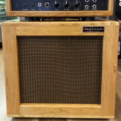 Black Cat Audio DW12 15-Watt Electric Guitar Amplifier Head with 1 x 12" Speaker Cabinet image 1