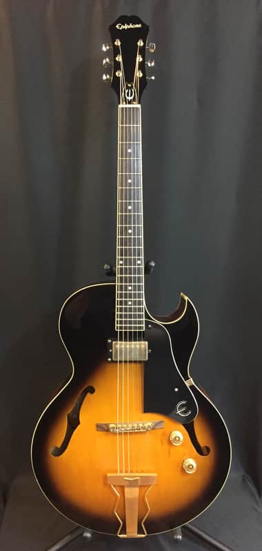 Epiphone Zephyr Regent Reissue Hollow Body Archtop Electric Guitar