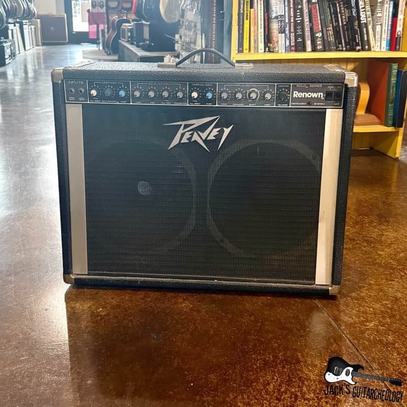 Peavey Renown 2x12 Combo Amp (1980s - Black) image 1