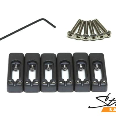 Graph Tech PS-8200-00 String Saver Originals Wilkinson VS-100-Style Saddles - 6-String