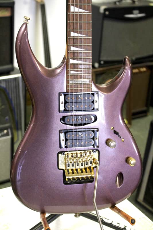 Washburn CS-780 Chicago Series purple | Reverb